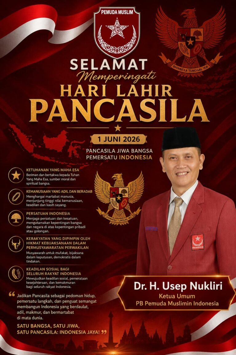 Hari Lahir Pancasila 2026, Dr. H. Usep Nukliri: Pancasila Adalah Jiwa Bangsa dan Perekat Persatuan Indonesia