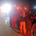 Bersama Ribuan Warga Kapolsek Cigudeg Pimpin Pawai Obor 1 Muharam