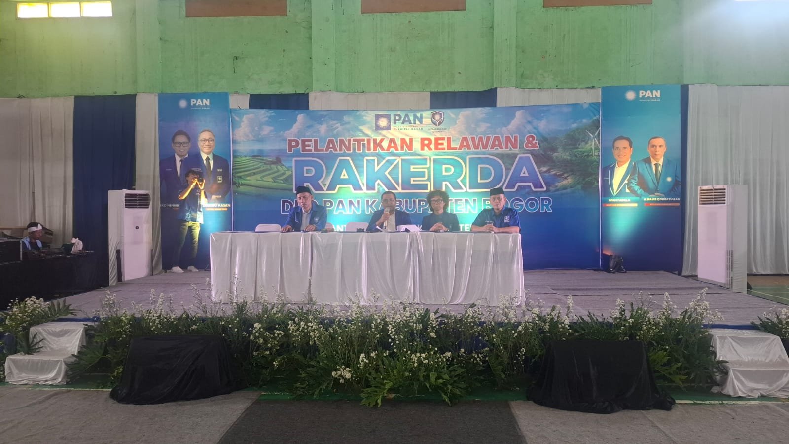 DPD PAN Kabupaten Bogor Lantik Relawan dan Gelar Rakerda, Perkuat Soliditas Organisasi