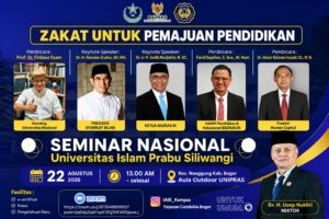 Seminar Nasional UNIPRAS Bahas Zakat untuk Pemajuan Pendidikan, Terbuka untuk Umum