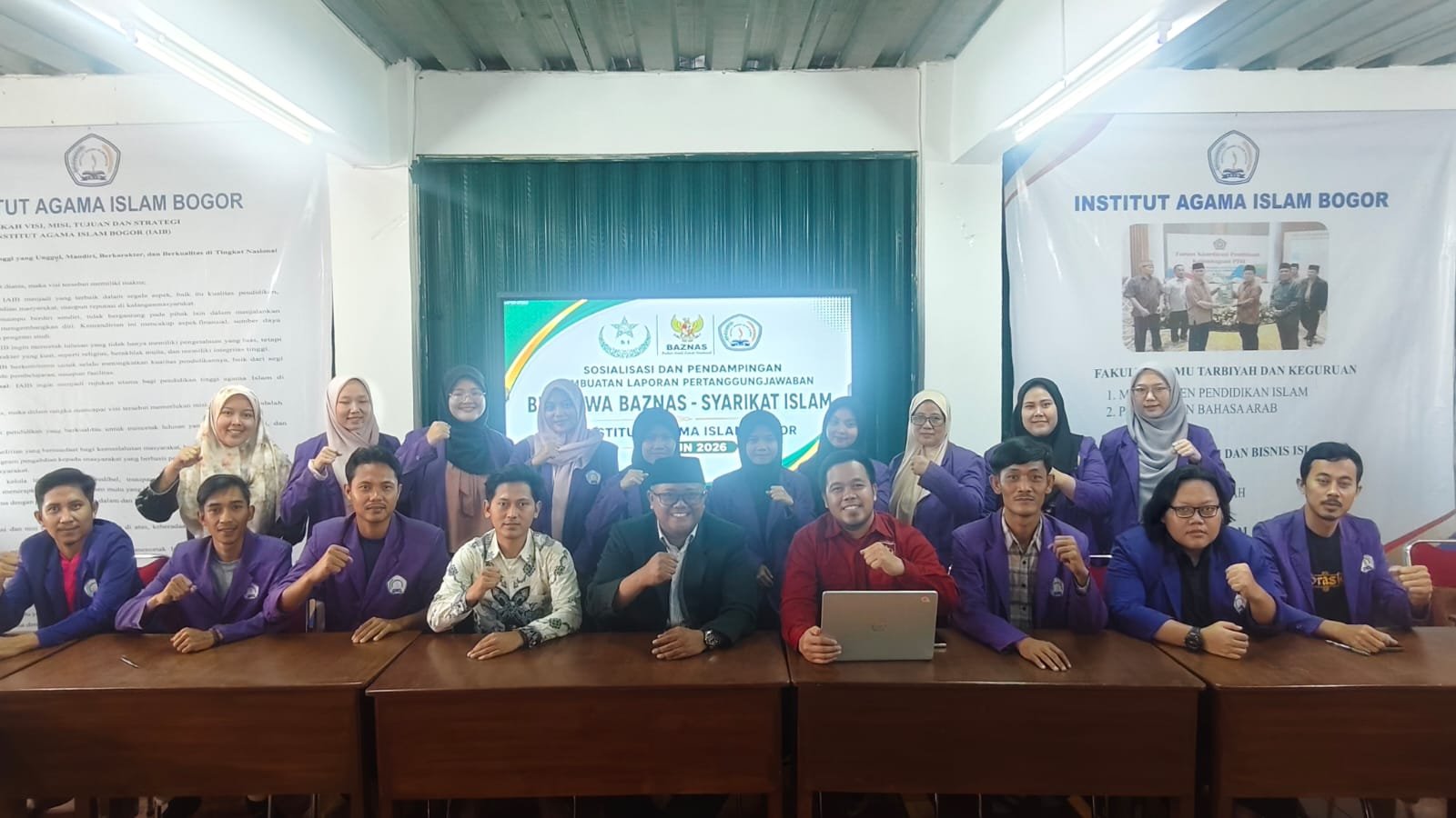 IAIB Dampingi 36 Penerima Beasiswa Baznas–Syarikat Islam Susun Laporan Pertanggungjawaban