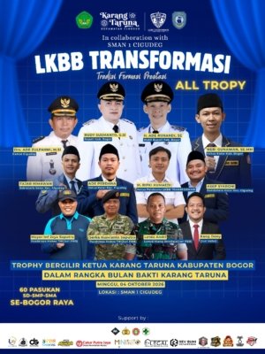 50 Pasukan Paskibra Bersiap! Trophy Bergilir Ketua Karang Taruna Kabupaten Bogor Jadi Incaran