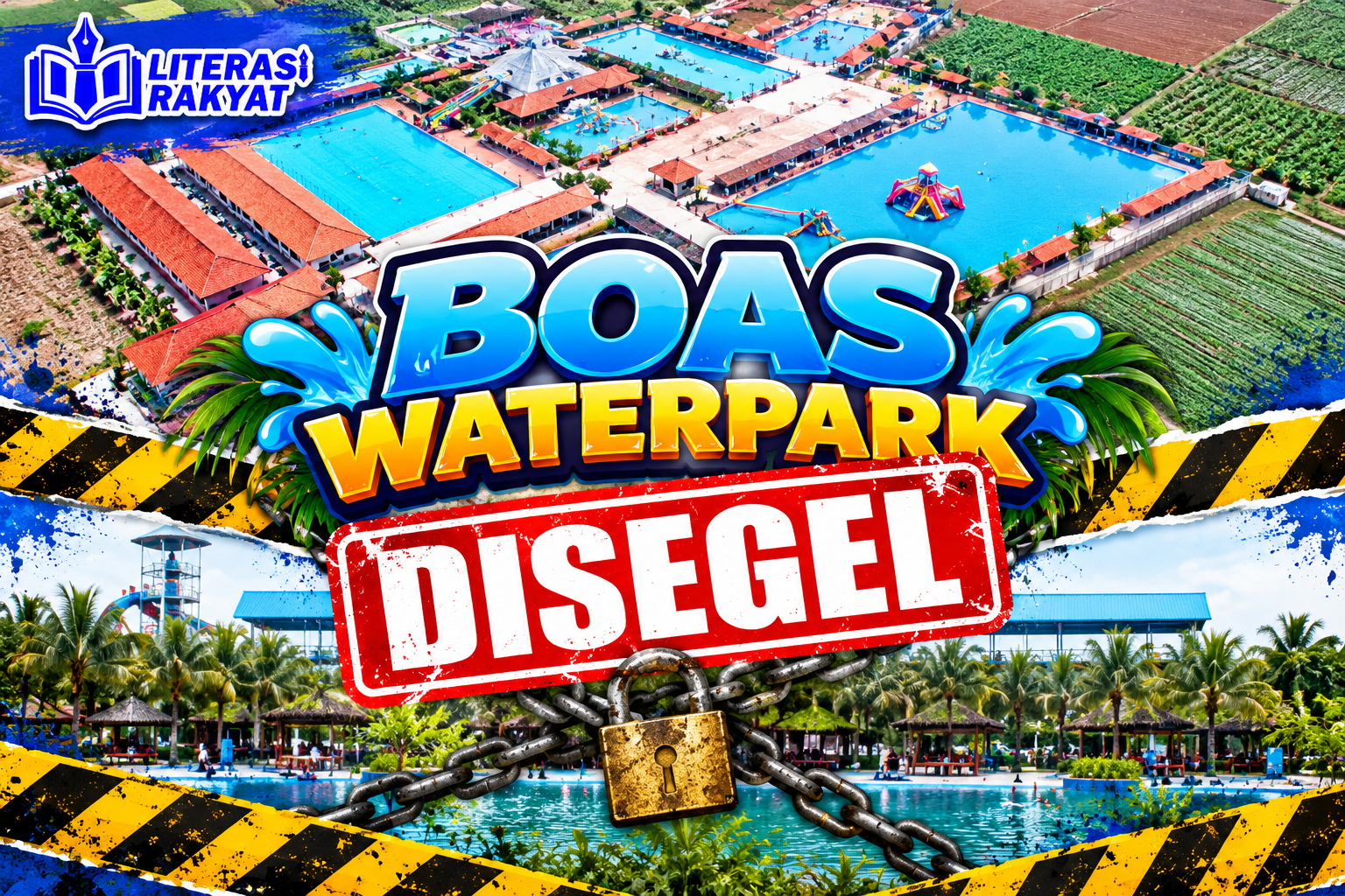 Sejak Tahun 2022 Belum Memiliki Izin, Boash Waterpark Terancam Disegel